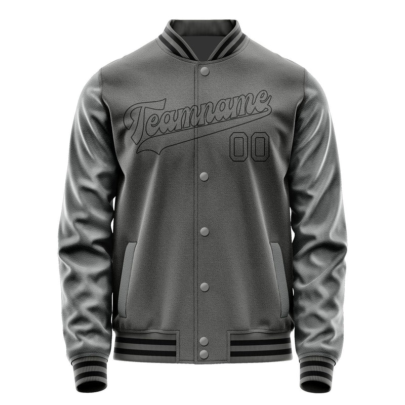Custom Dark Grey Dark Grey Jacket JA2020202017B31720