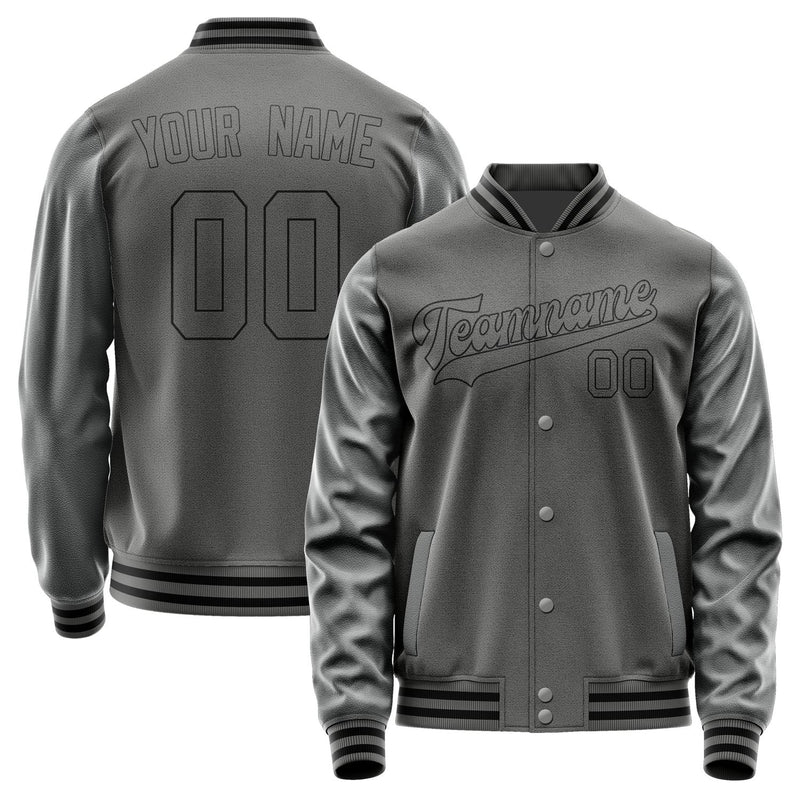 Custom Dark Grey Dark Grey Jacket JA2020202017B31720
