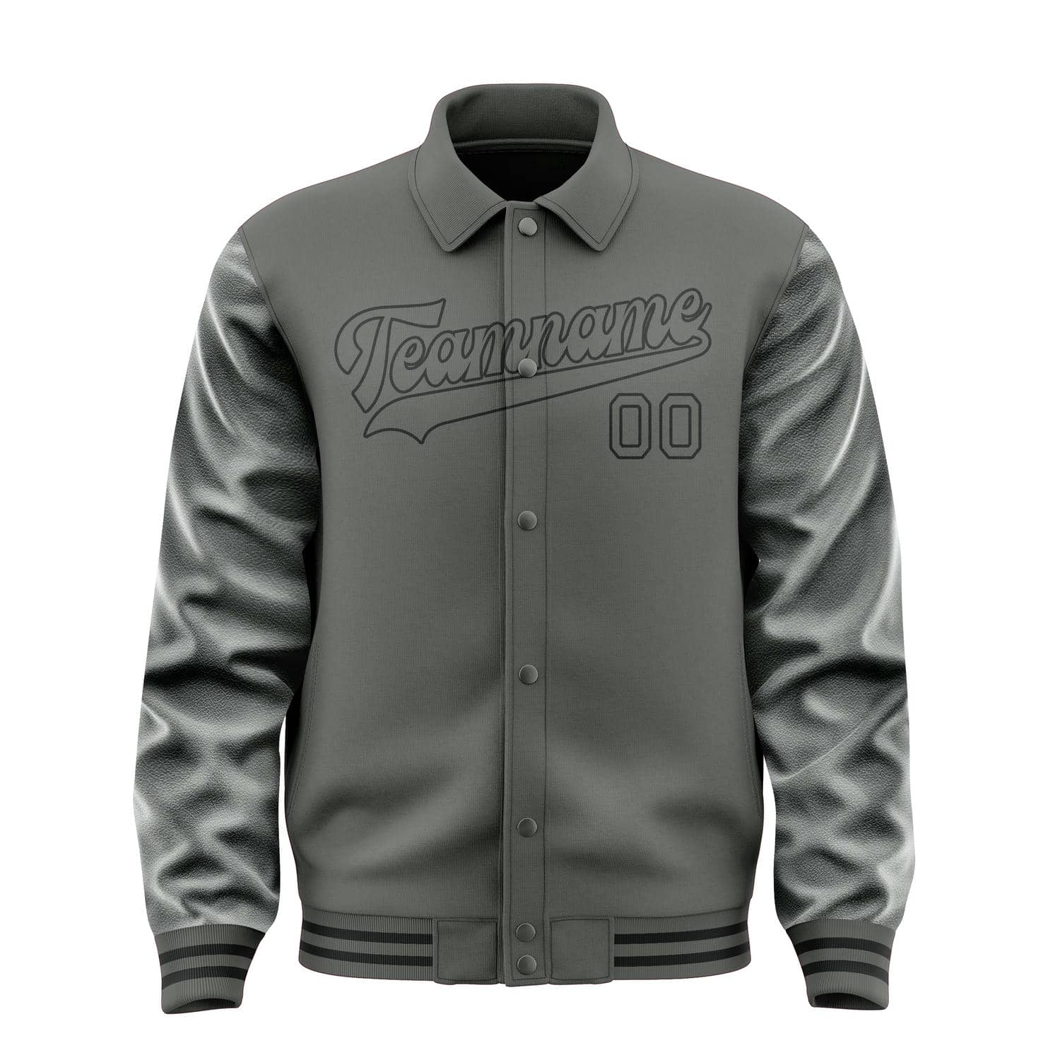 Custom Dark Grey Dark Grey Jacket