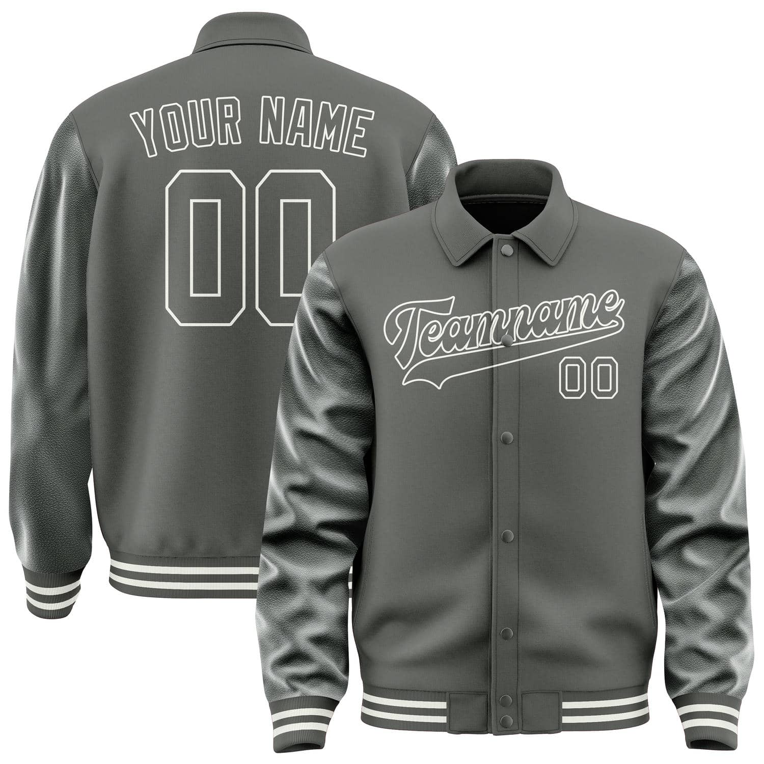 Custom Dark Grey Dark Grey Jacket