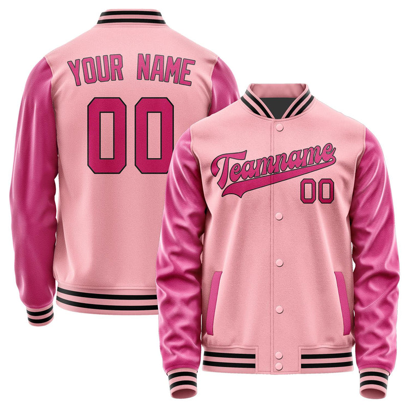 Custom Light Pink Pink Jacket JA2121132117B31713