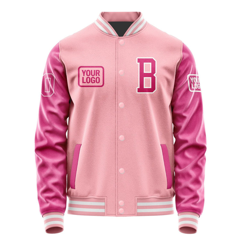 Custom Light Pink Pink Jacket JA212113211818131318