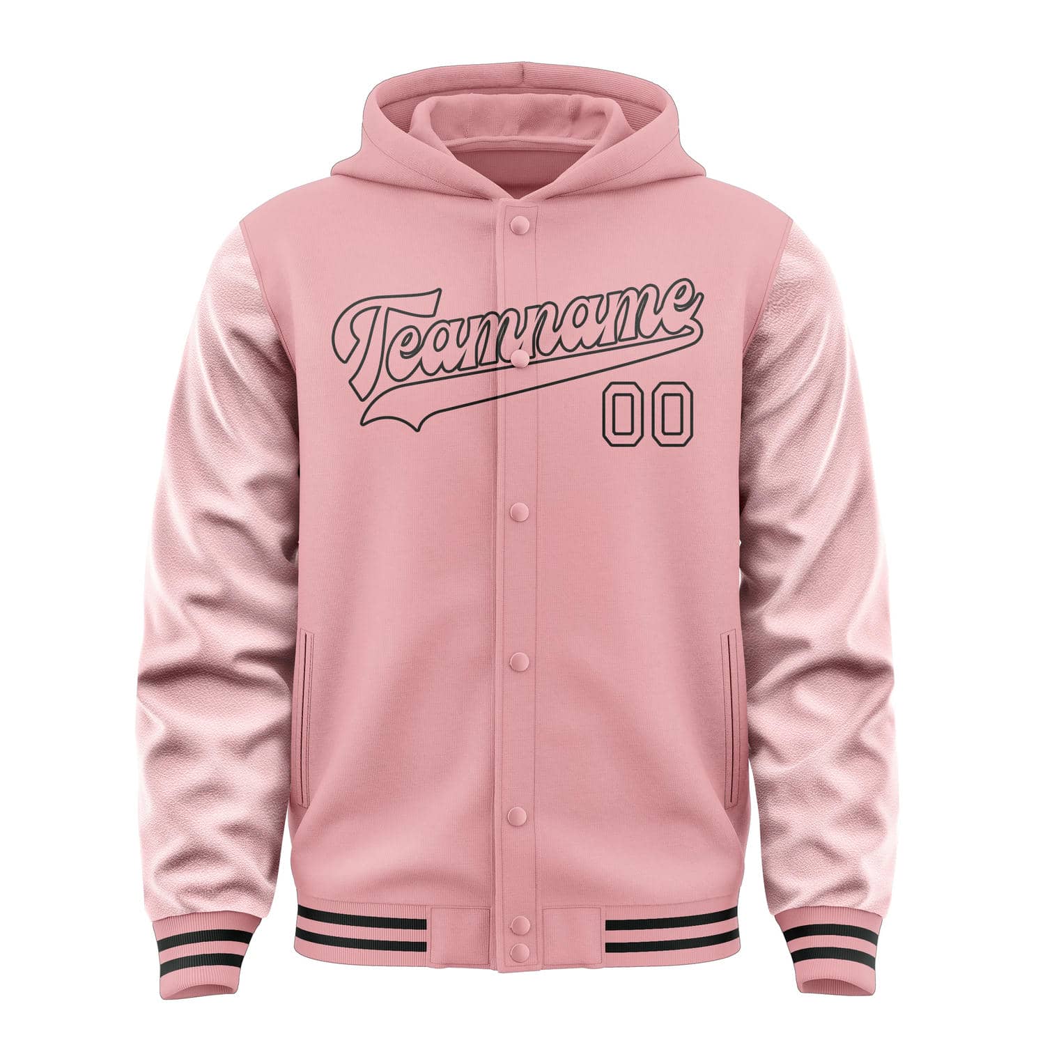 Custom Light Pink Light Pink Jacket