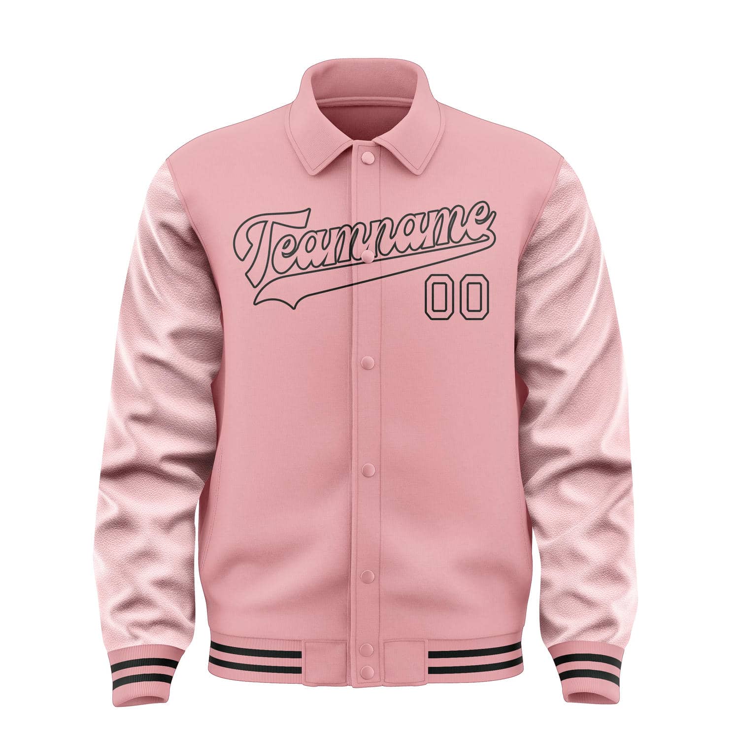 Custom Light Pink Light Pink Jacket