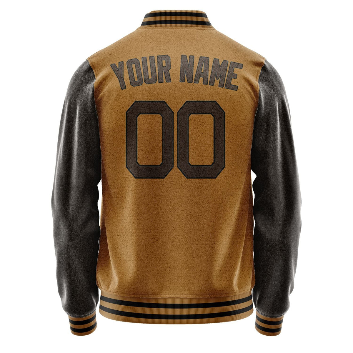 Custom Khaki Brown Jacket JA2222012217B21701
