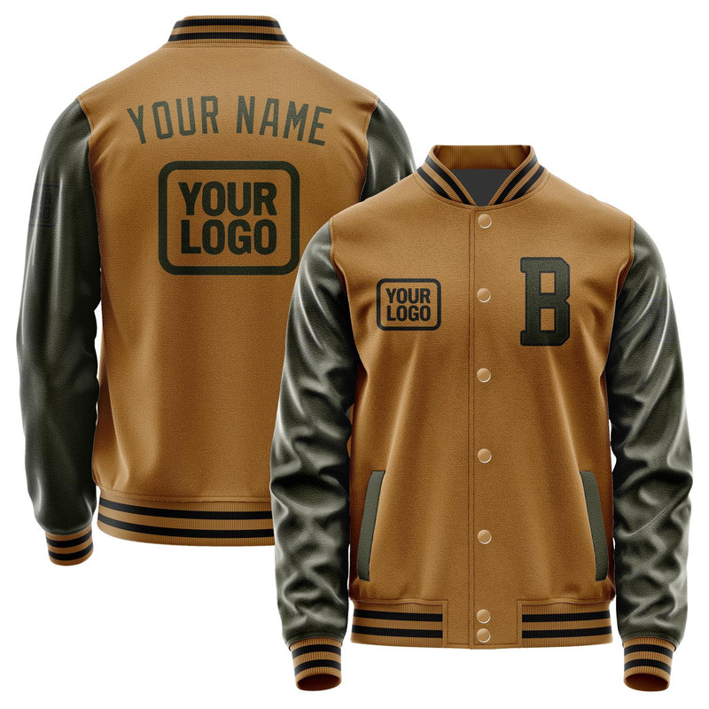Custom Khaki Olive Jacket JA222202221717020217