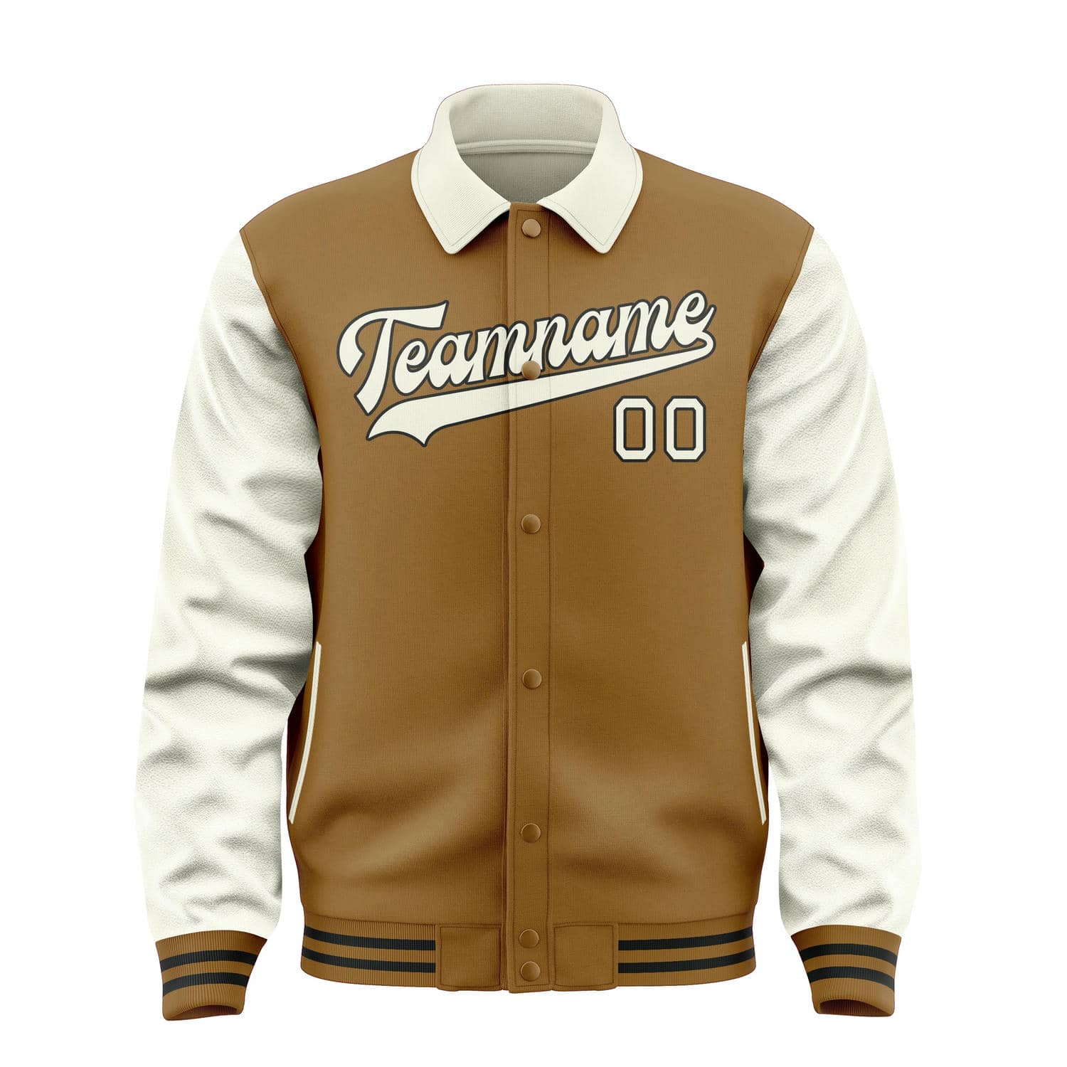 Custom Khaki Cream Jacket