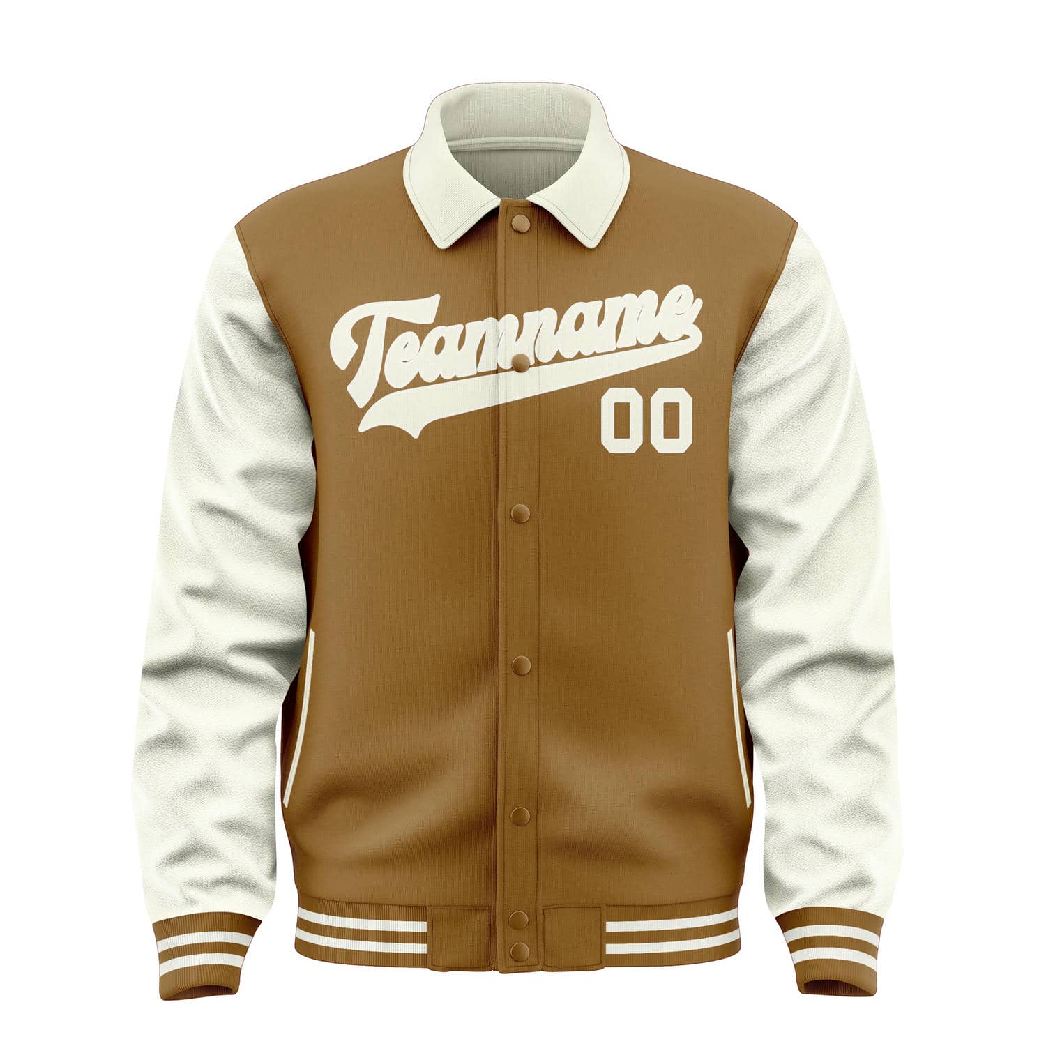 Custom Khaki Cream Jacket