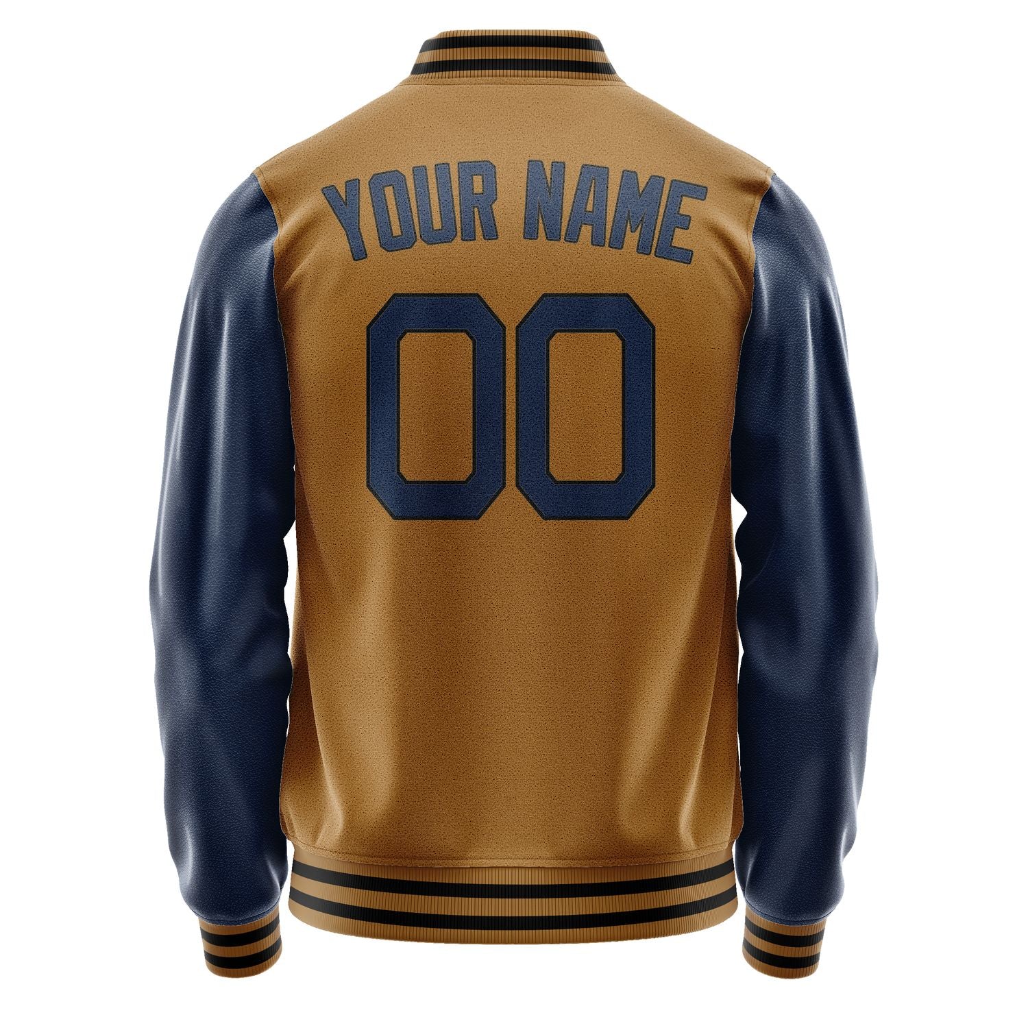 Custom Khaki Blue Jacket JA2222102217B21710