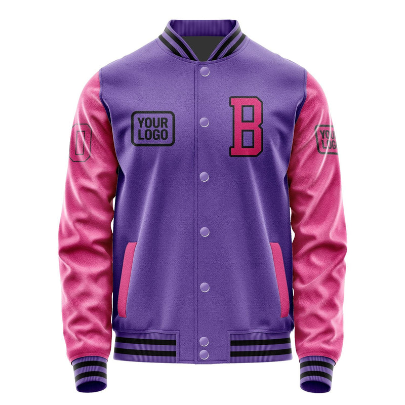 Custom Light Purple Pink Jacket JA232313231717131317