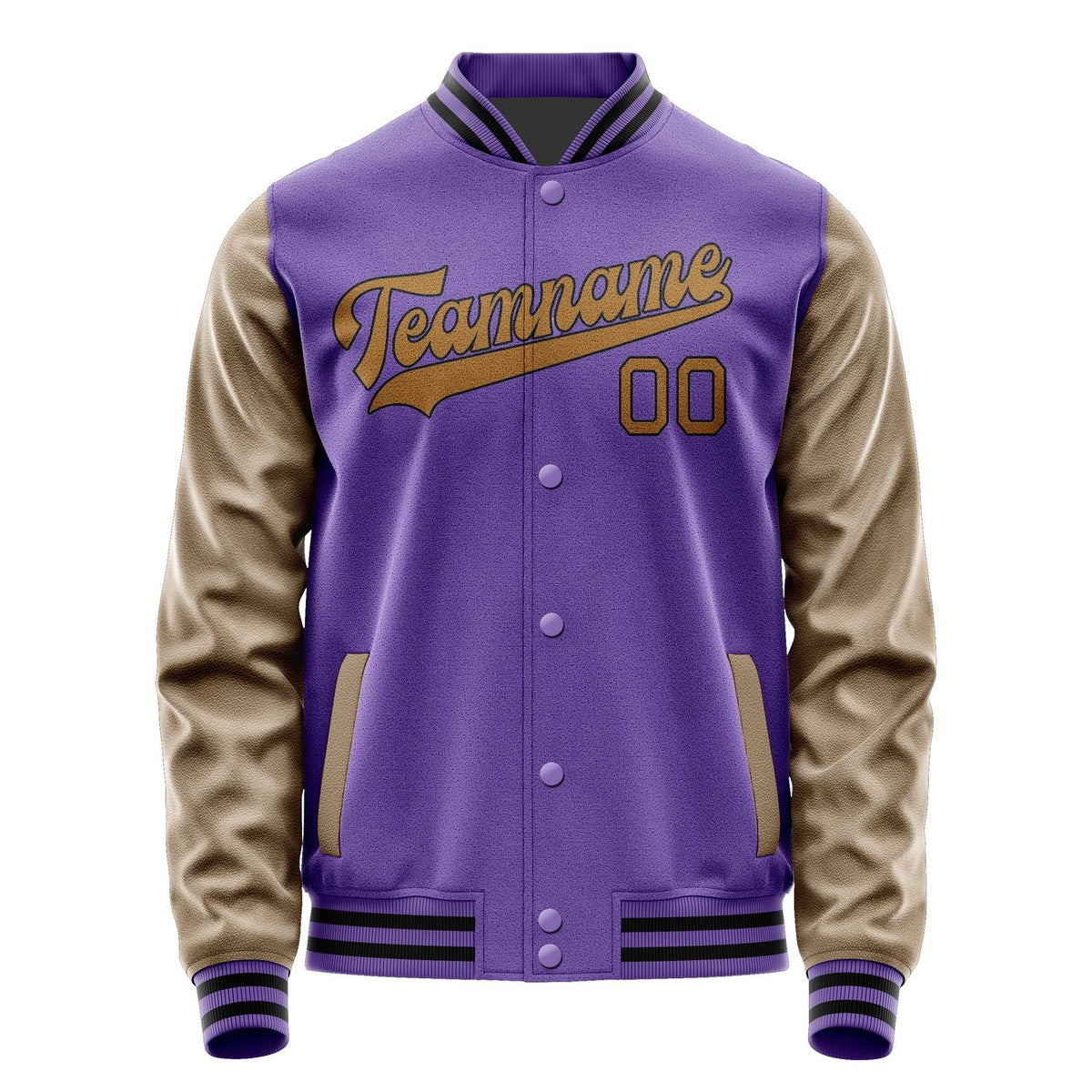 Custom Light Purple Khaki Jacket JA2323222317B31722