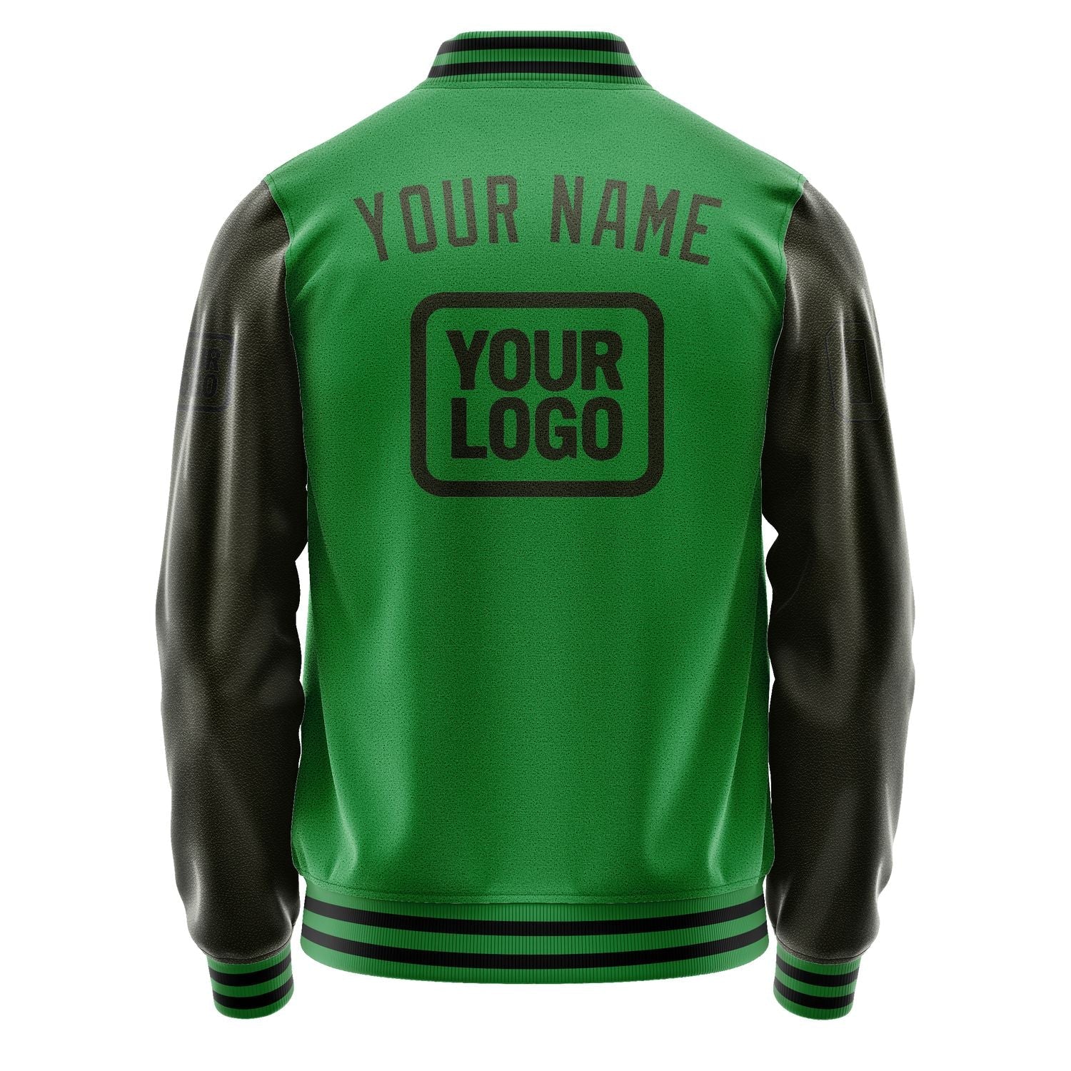 Custom Emerald Green Olive Jacket JA242402241717020217