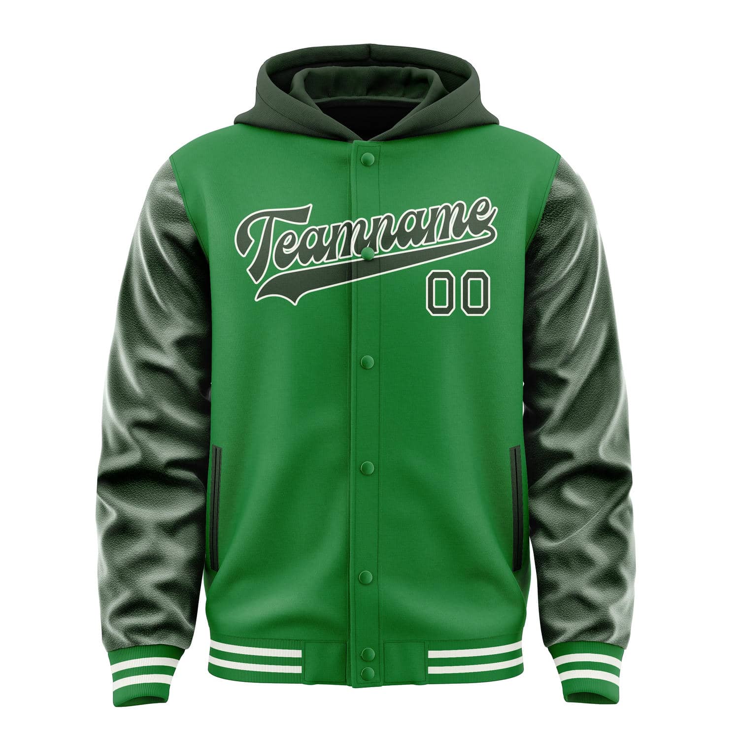 Custom Emerald Green Dark Green Jacket