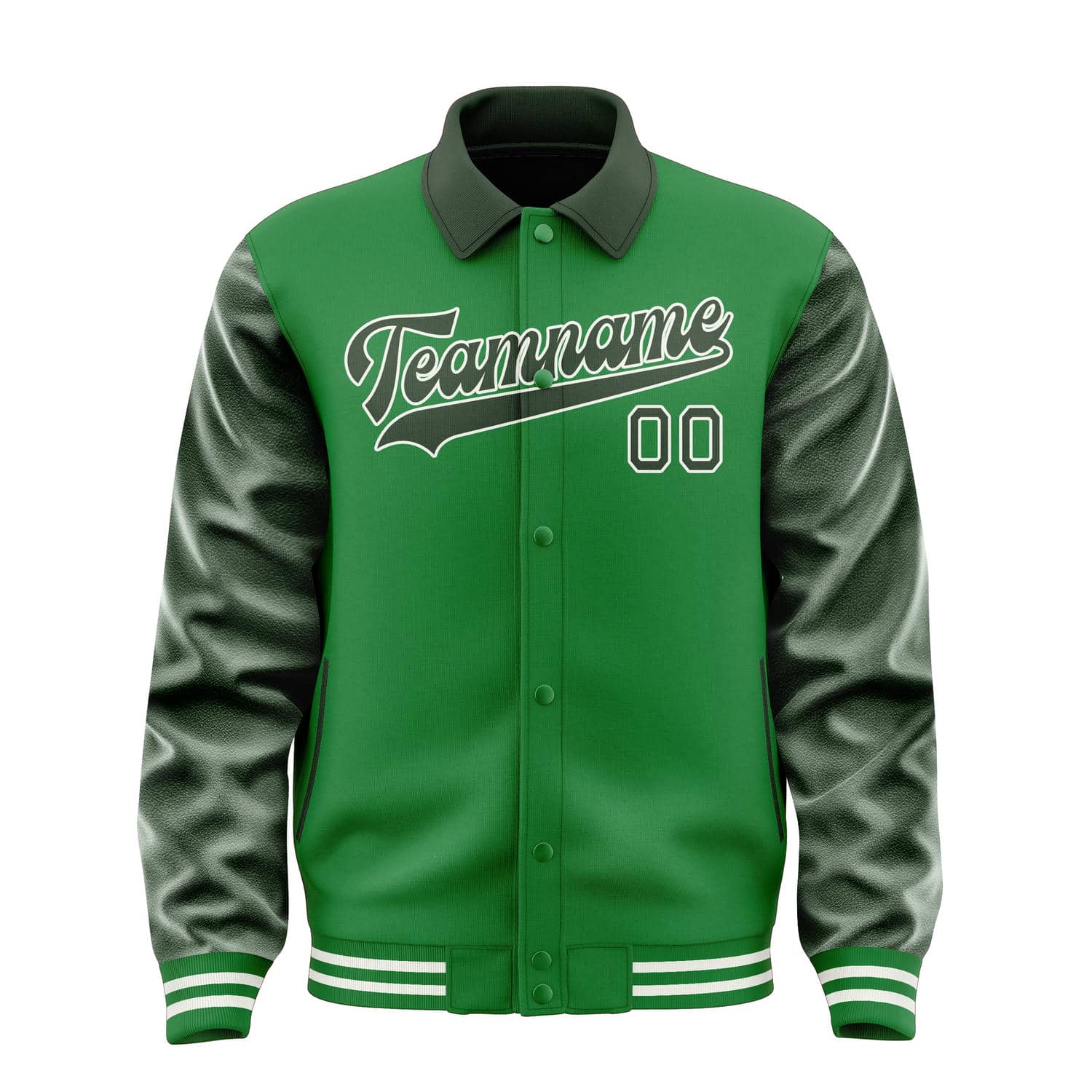 Custom Emerald Green Dark Green Jacket