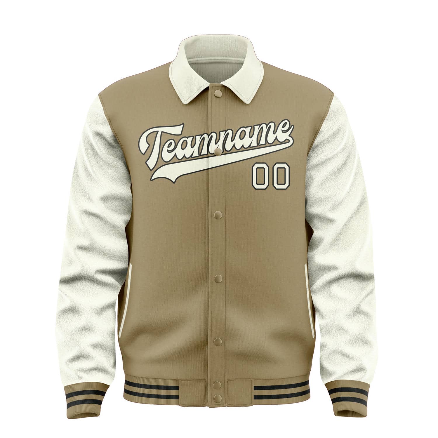 Custom Light Khaki Cream Jacket