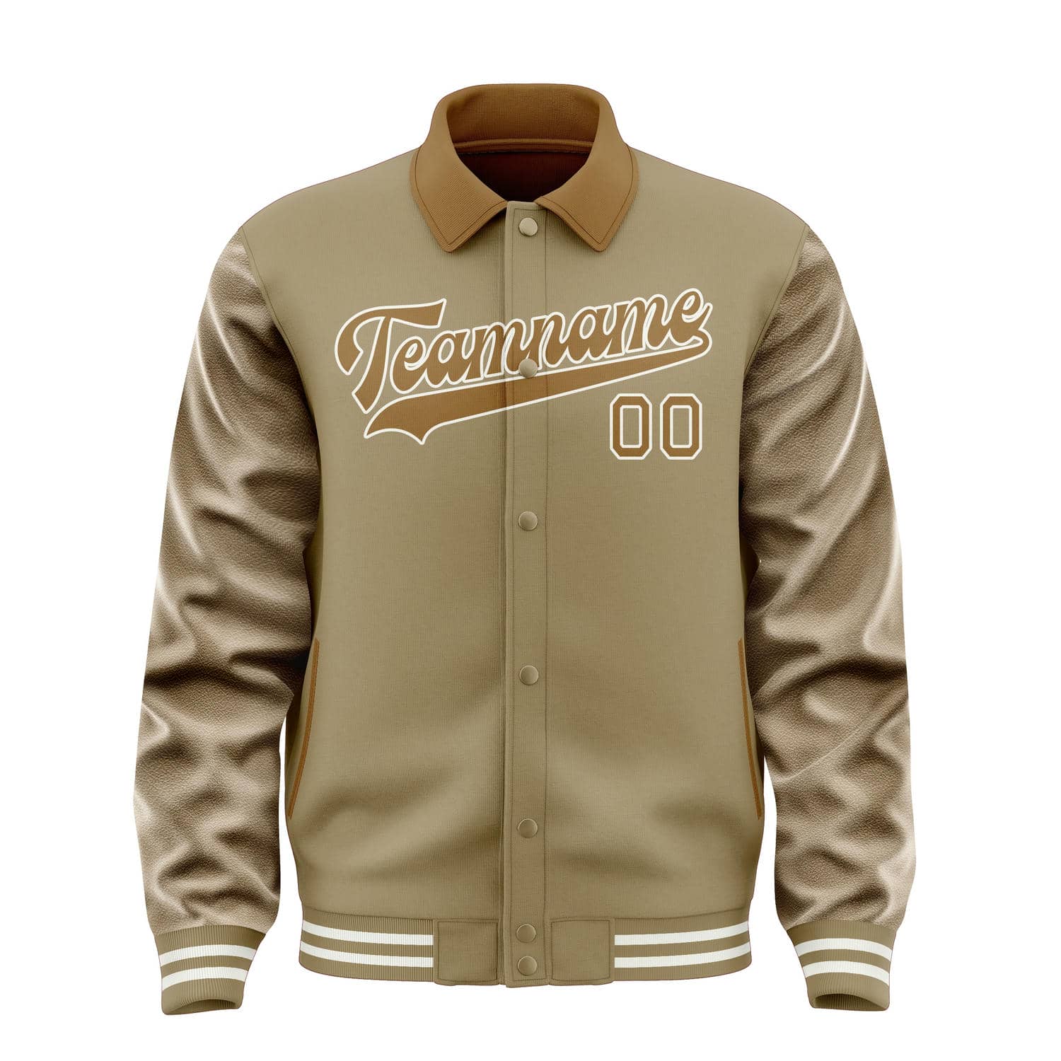 Custom Light Khaki Khaki Jacket