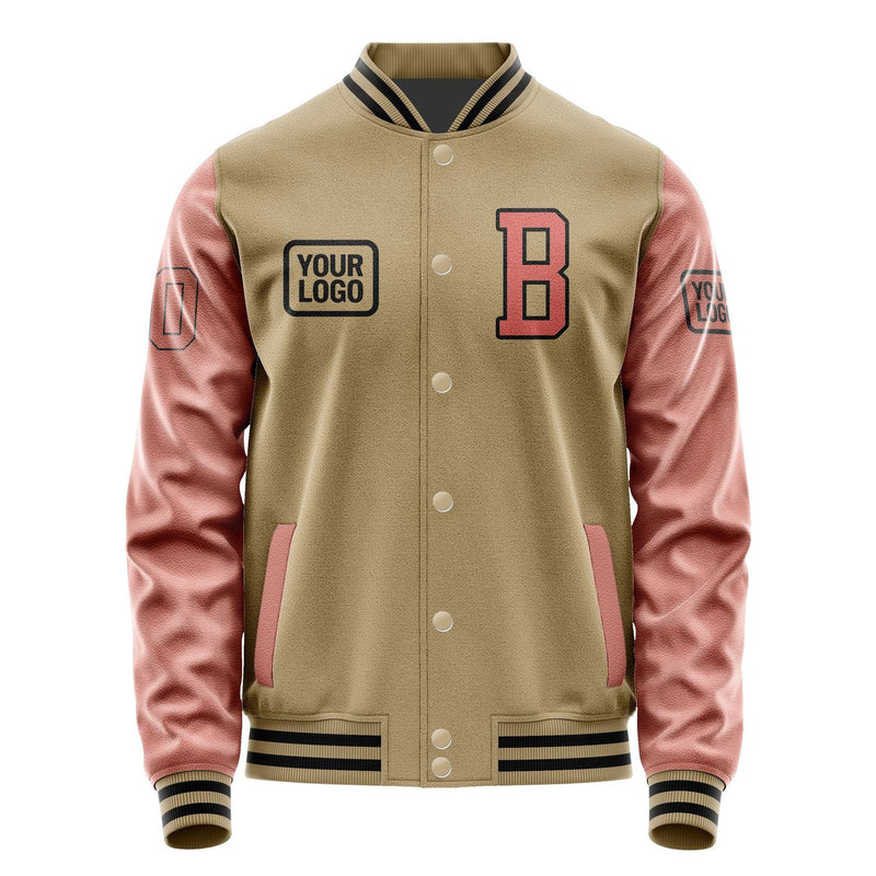 Custom Light Khaki Copper Rose Jacket JA252529251717292917