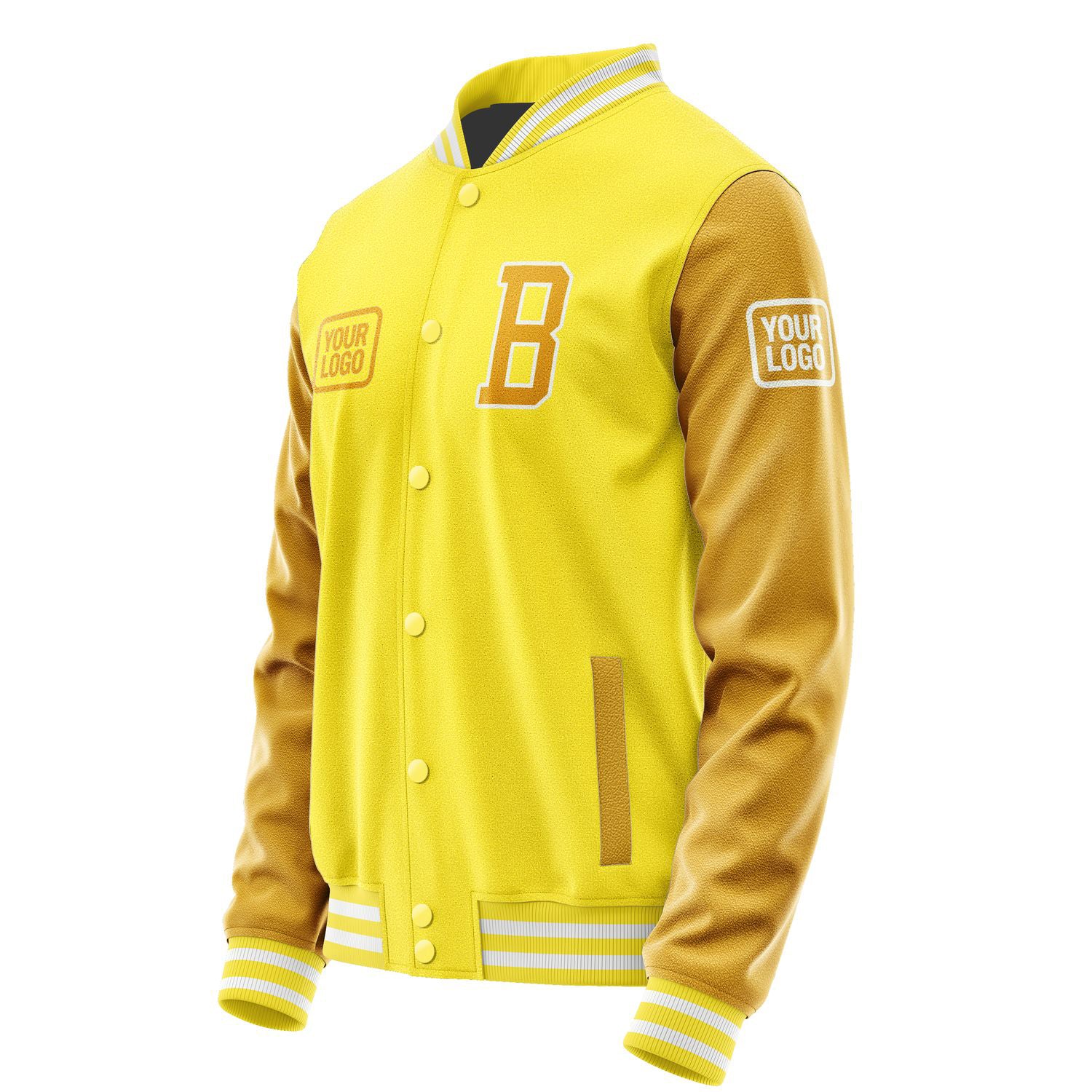 Custom Light Yellow Yellow Jacket JA262619261818191918