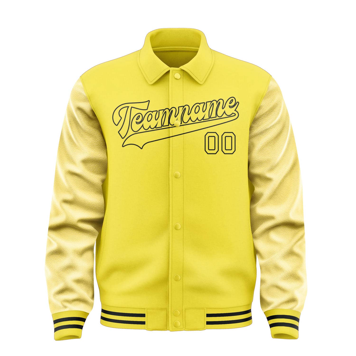 Custom Light Yellow Light Yellow Jacket