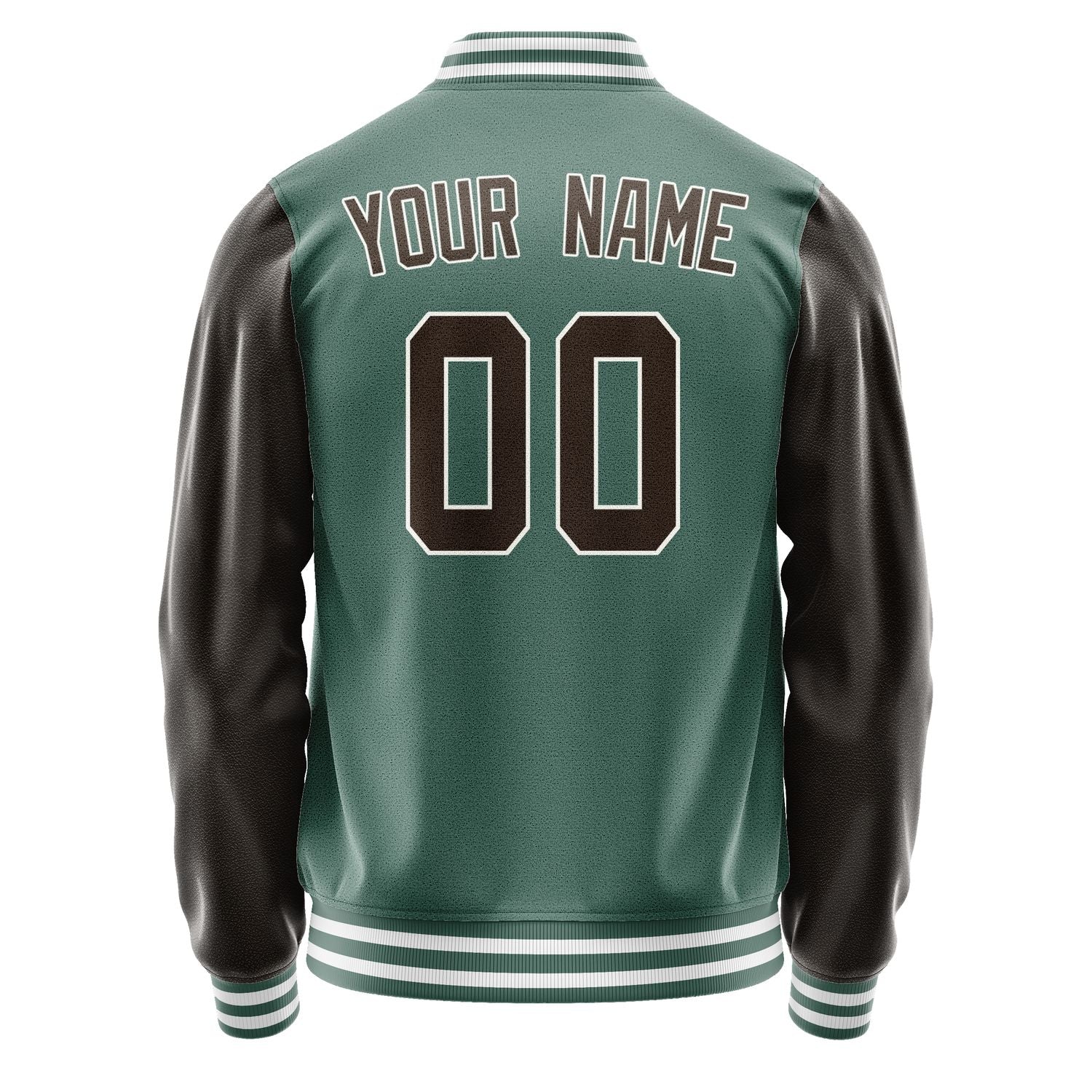 Custom Blue Green Brown Jacket JA2727012718B31801