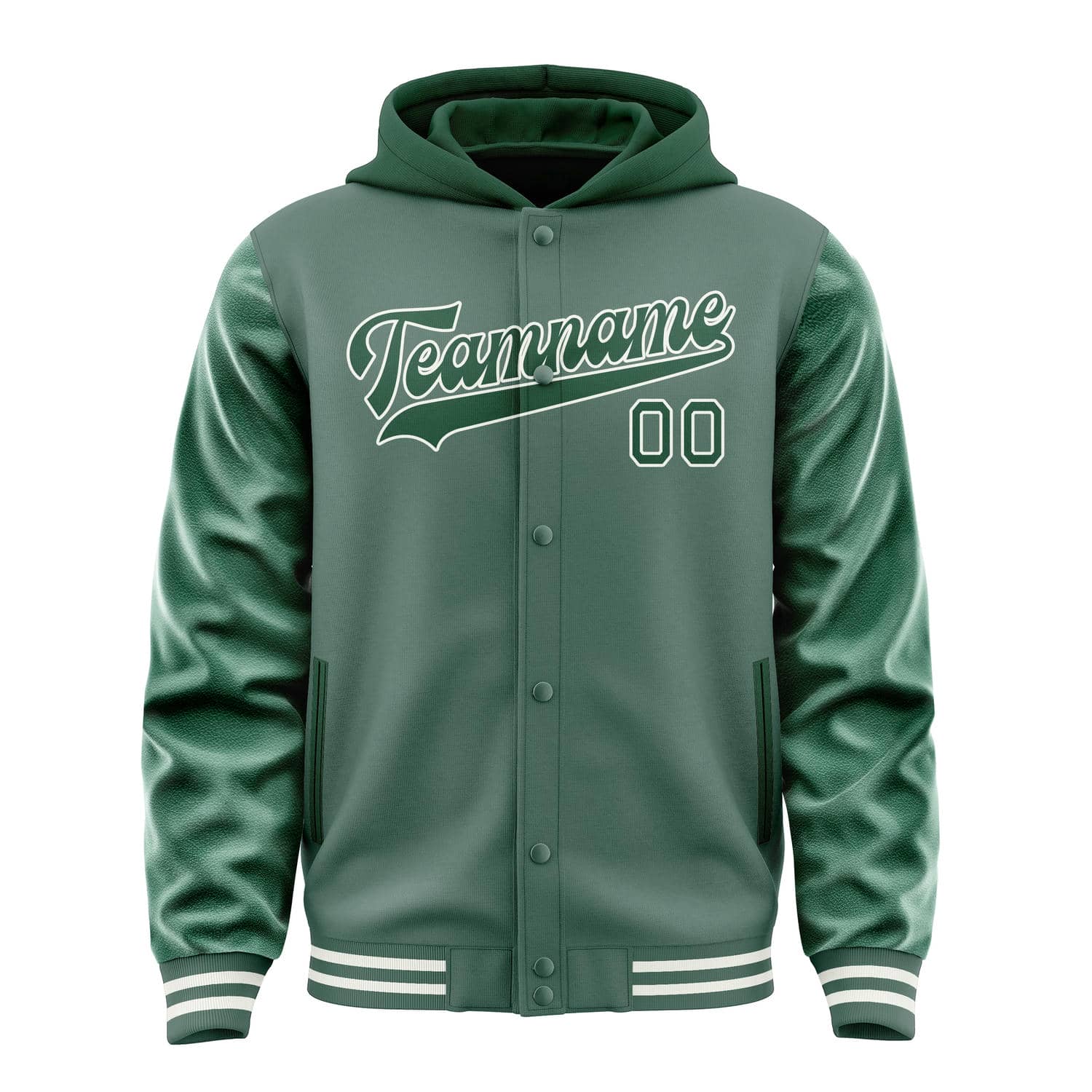 Custom Blue Green Green Jacket