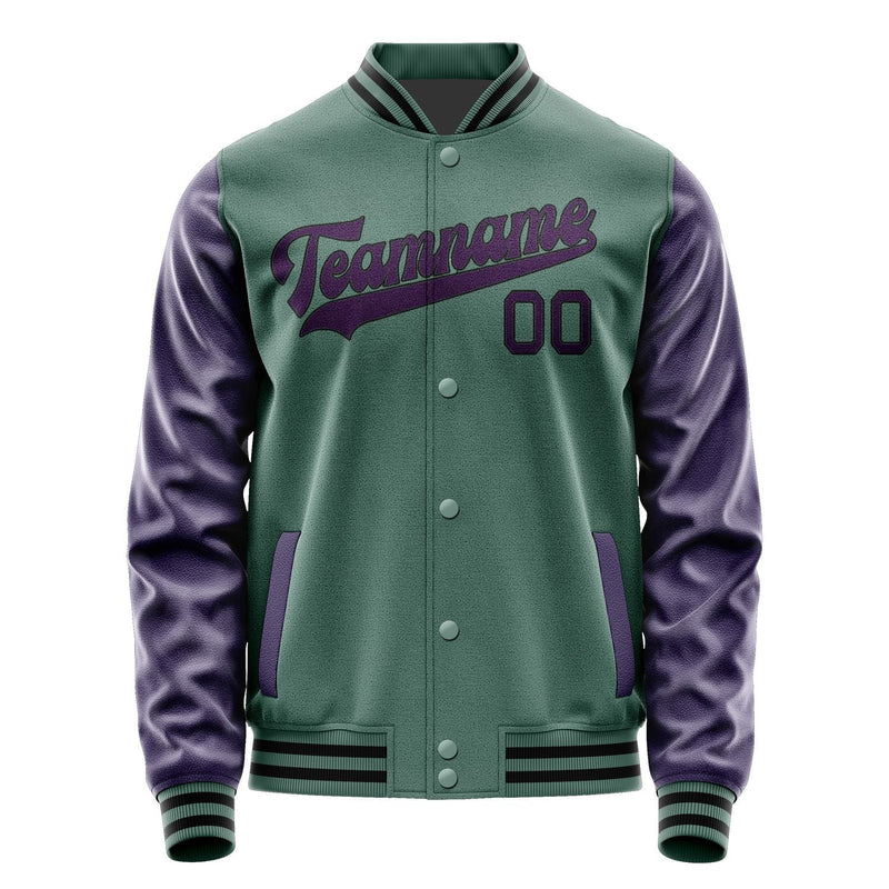Custom Blue Green Purple Jacket JA2727072717B31707