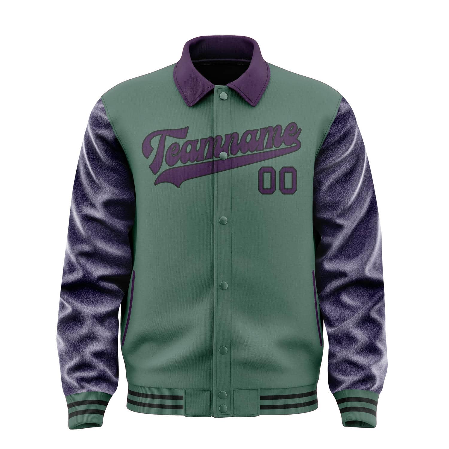 Custom Blue Green Purple Jacket