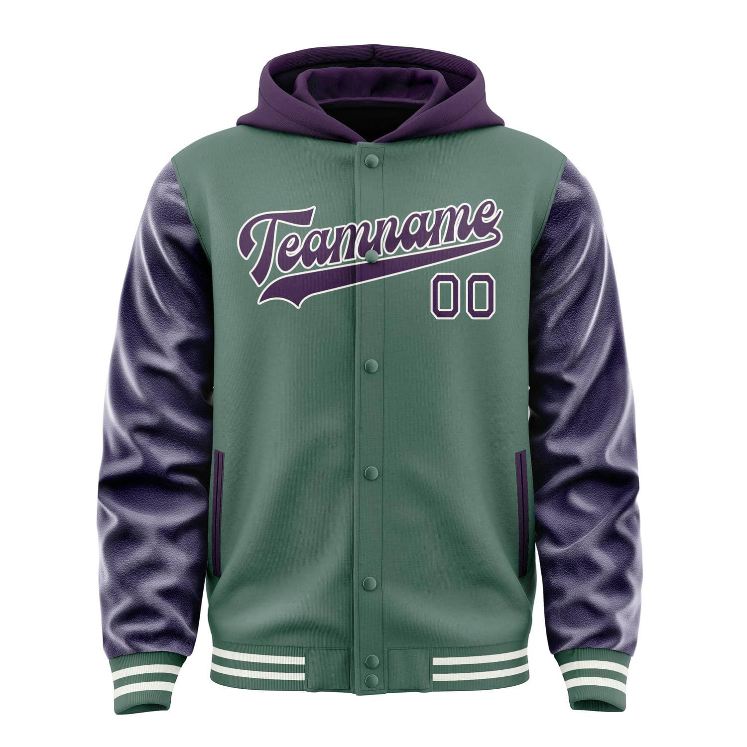 Custom Blue Green Purple Jacket