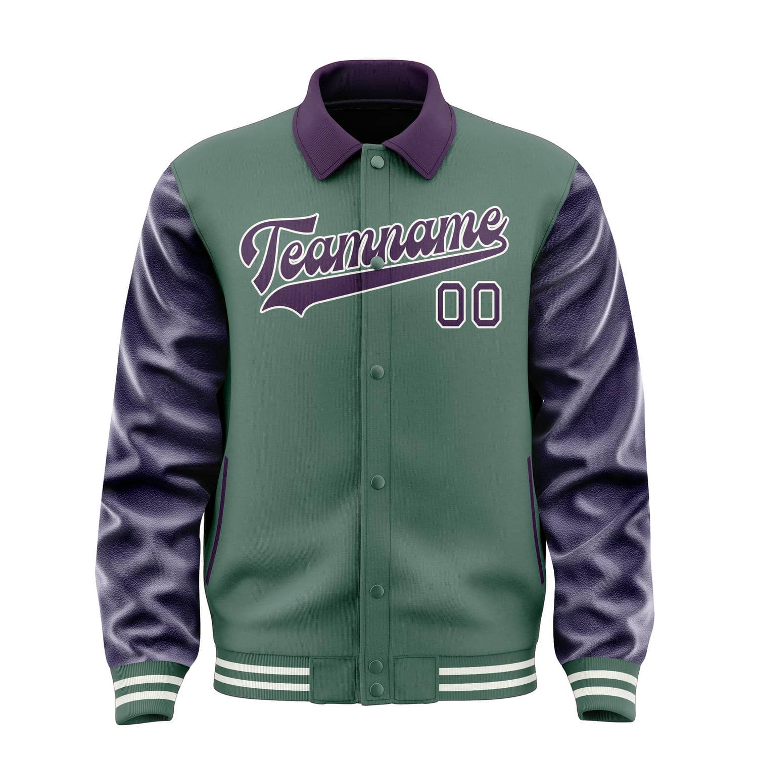 Custom Blue Green Purple Jacket