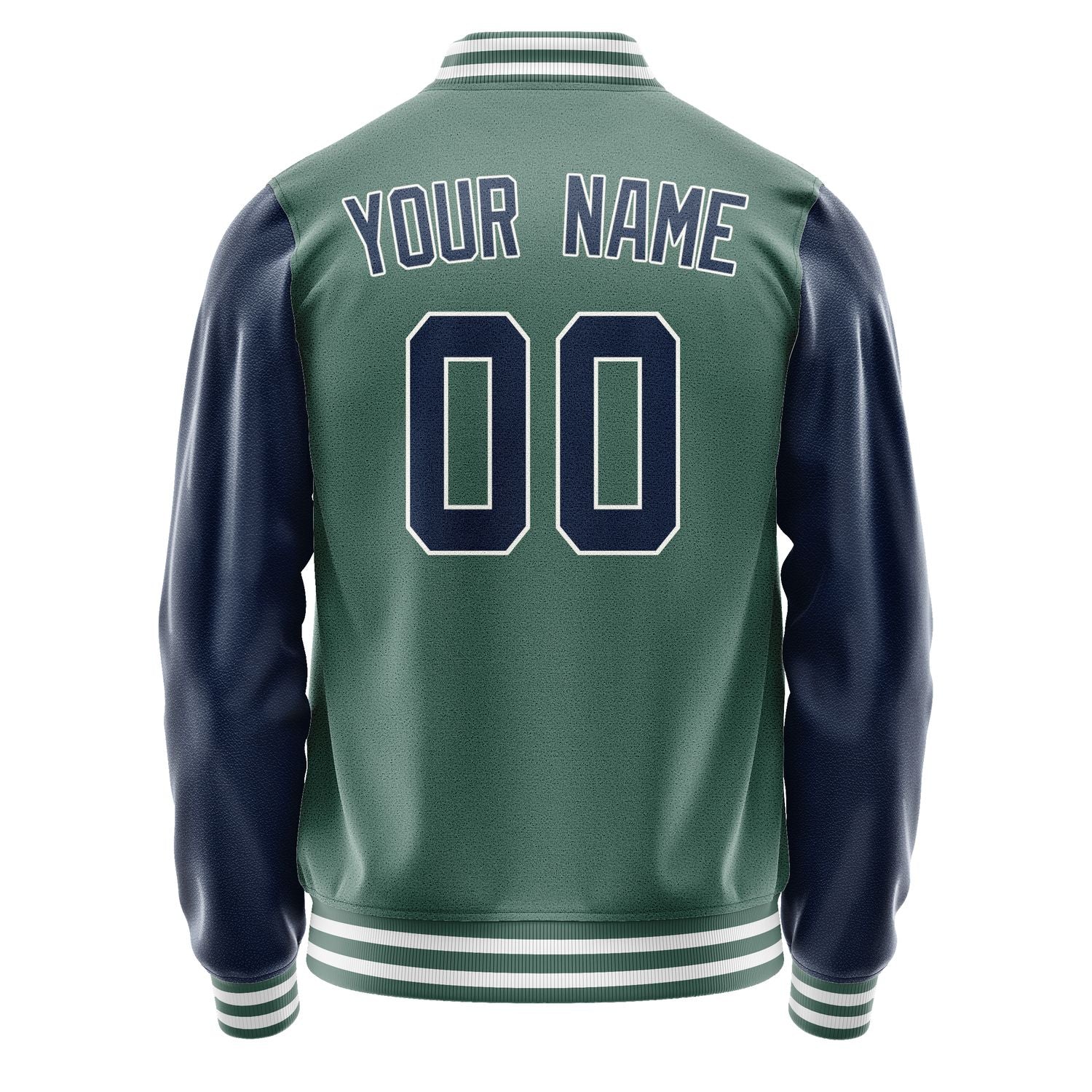 Custom Blue Green Blue Jacket JA2727102718B31810