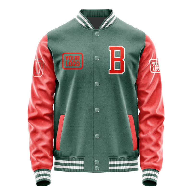 Custom Blue Green Orange Red Jacket JA272712271818121218