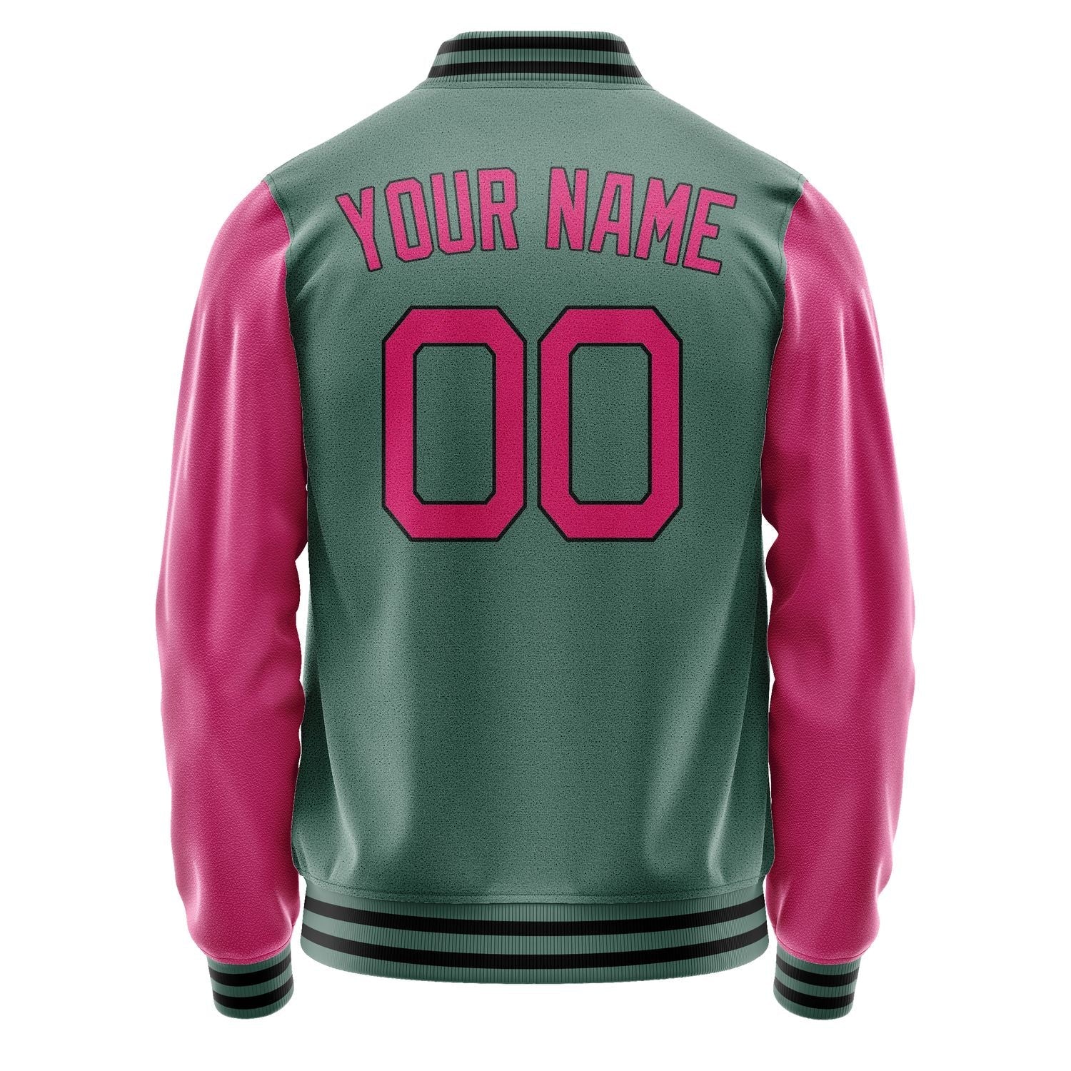 Custom Blue Green Pink Jacket JA2727132717B21713
