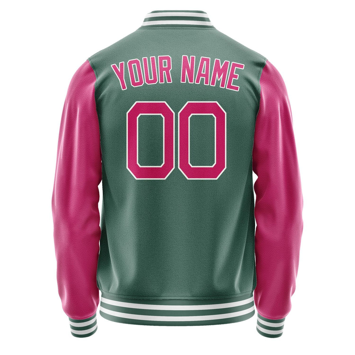 Custom Blue Green Pink Jacket JA2727132718B21813