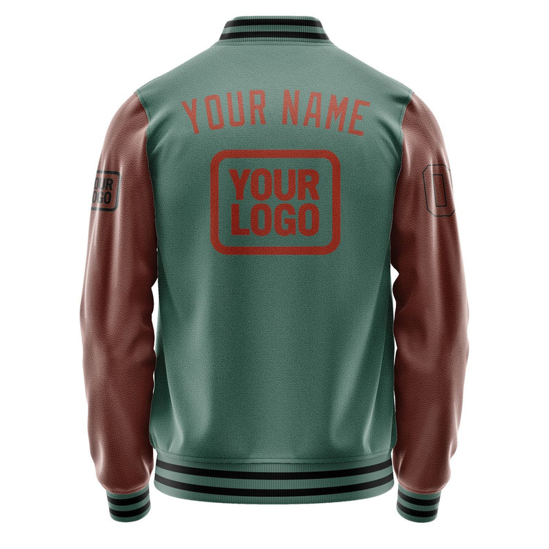 Custom Blue Green Coral Red Jacket JA272716271717161617