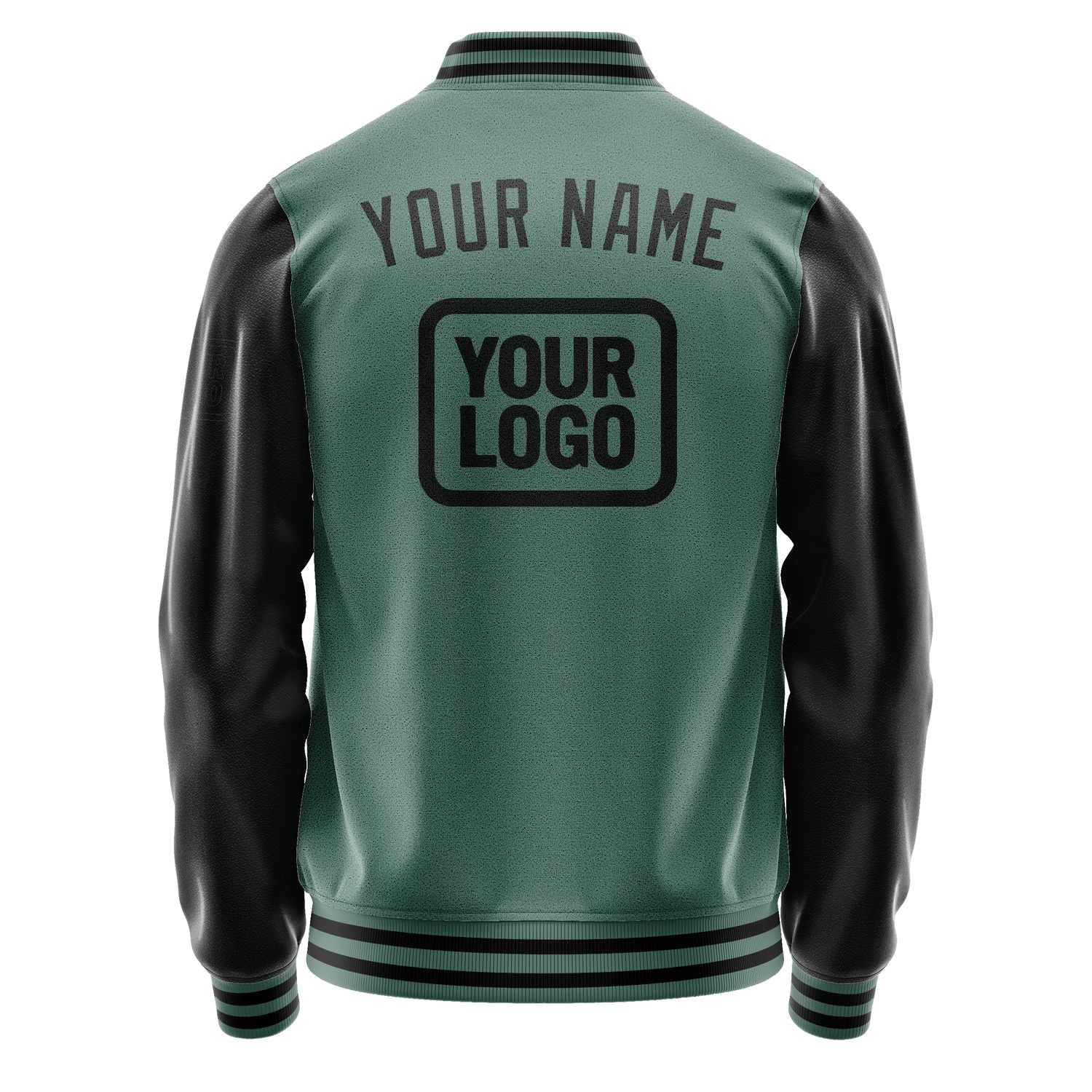 Custom Blue Green Black Jacket JA272717271717171717
