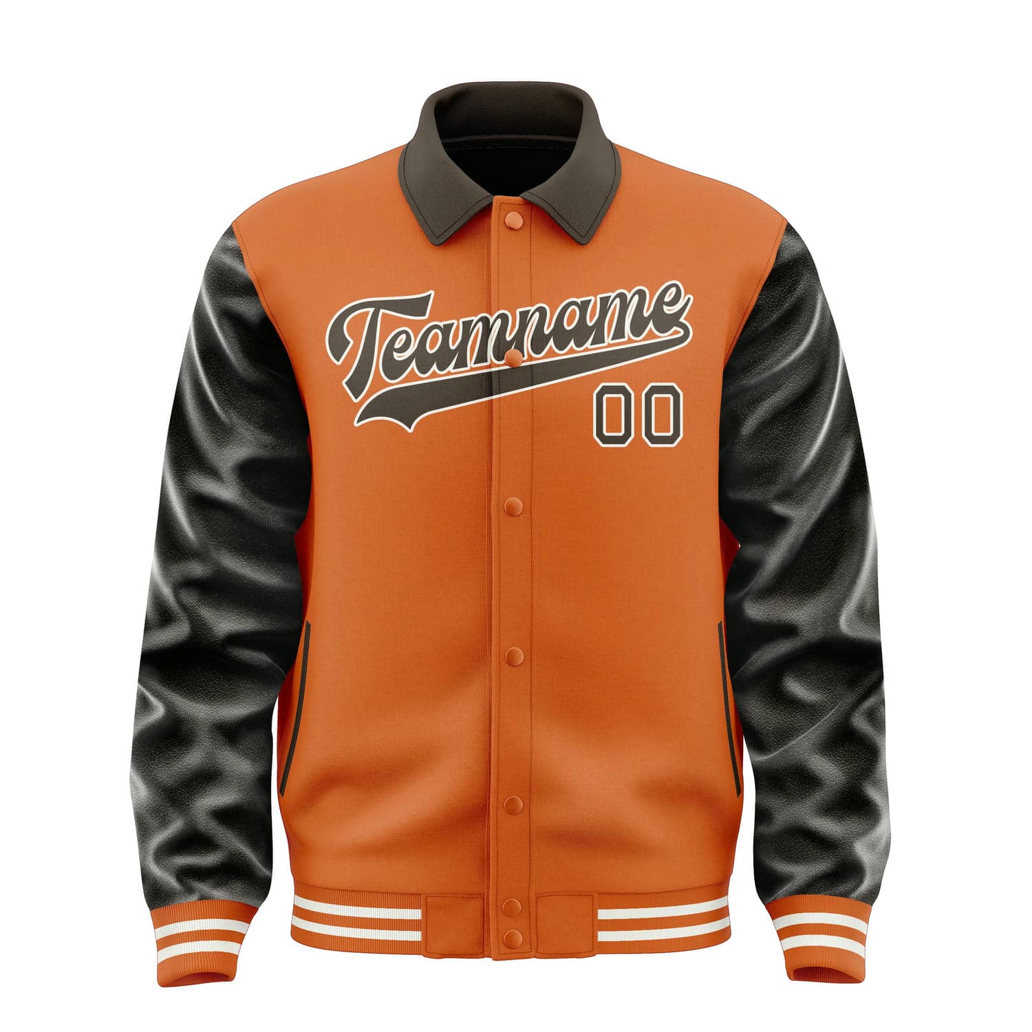 Custom Orange Brown Jacket