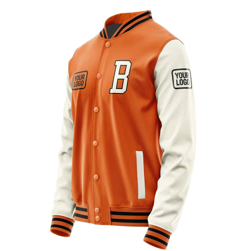 Custom Orange Cream Jacket JA282803281717030317