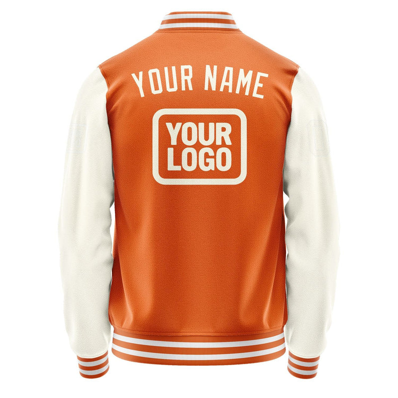 Custom Orange Cream Jacket JA282803281818030318