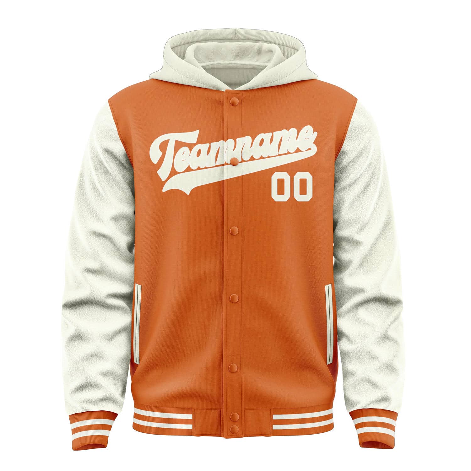 Custom Orange Cream Jacket
