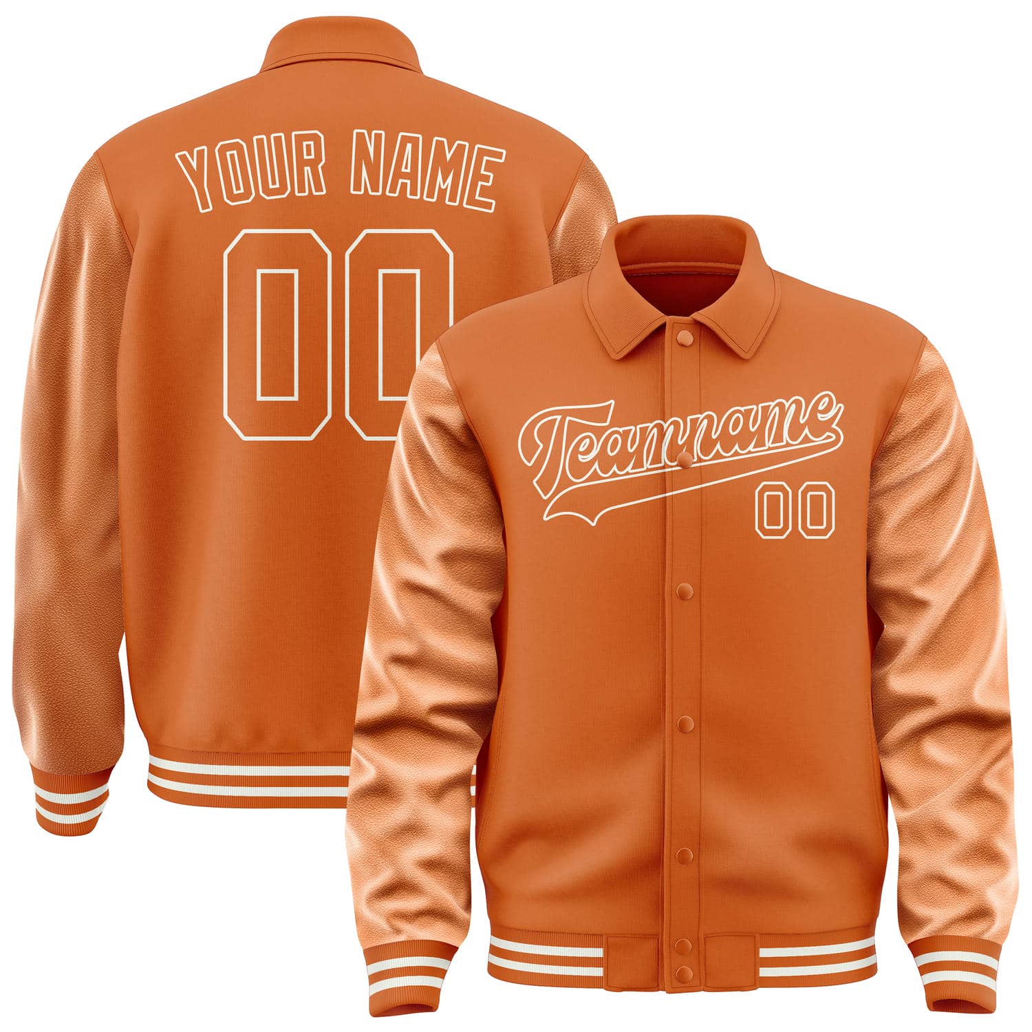 Custom Orange Orange Jacket