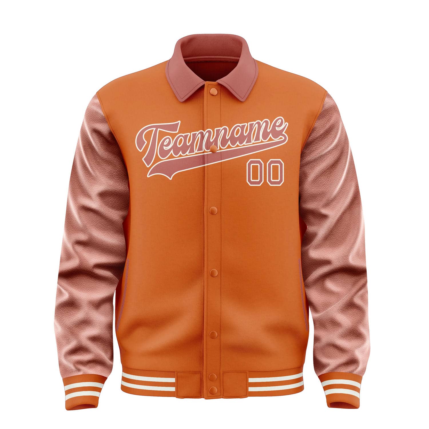 Custom Orange Copper Rose Jacket