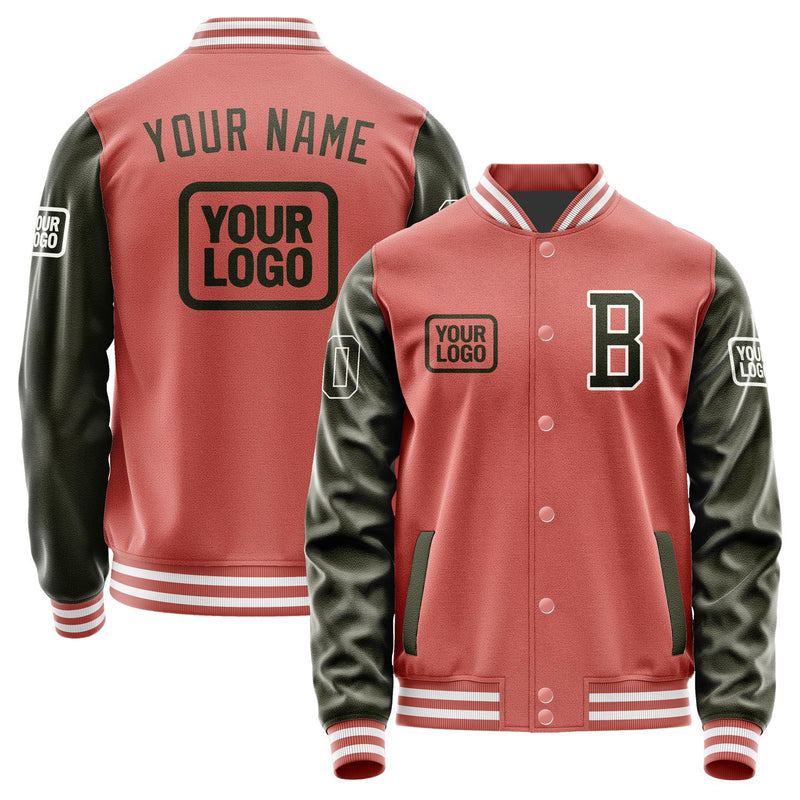 Custom Copper Rose Olive Jacket JA292902291818020218