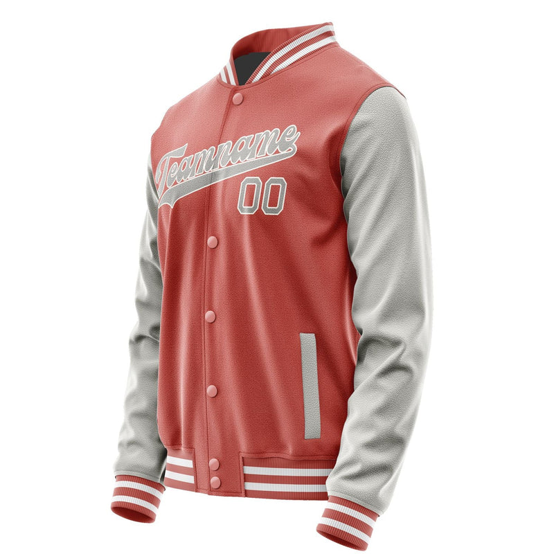 Custom Copper Rose Gray Jacket JA2929042918B31804