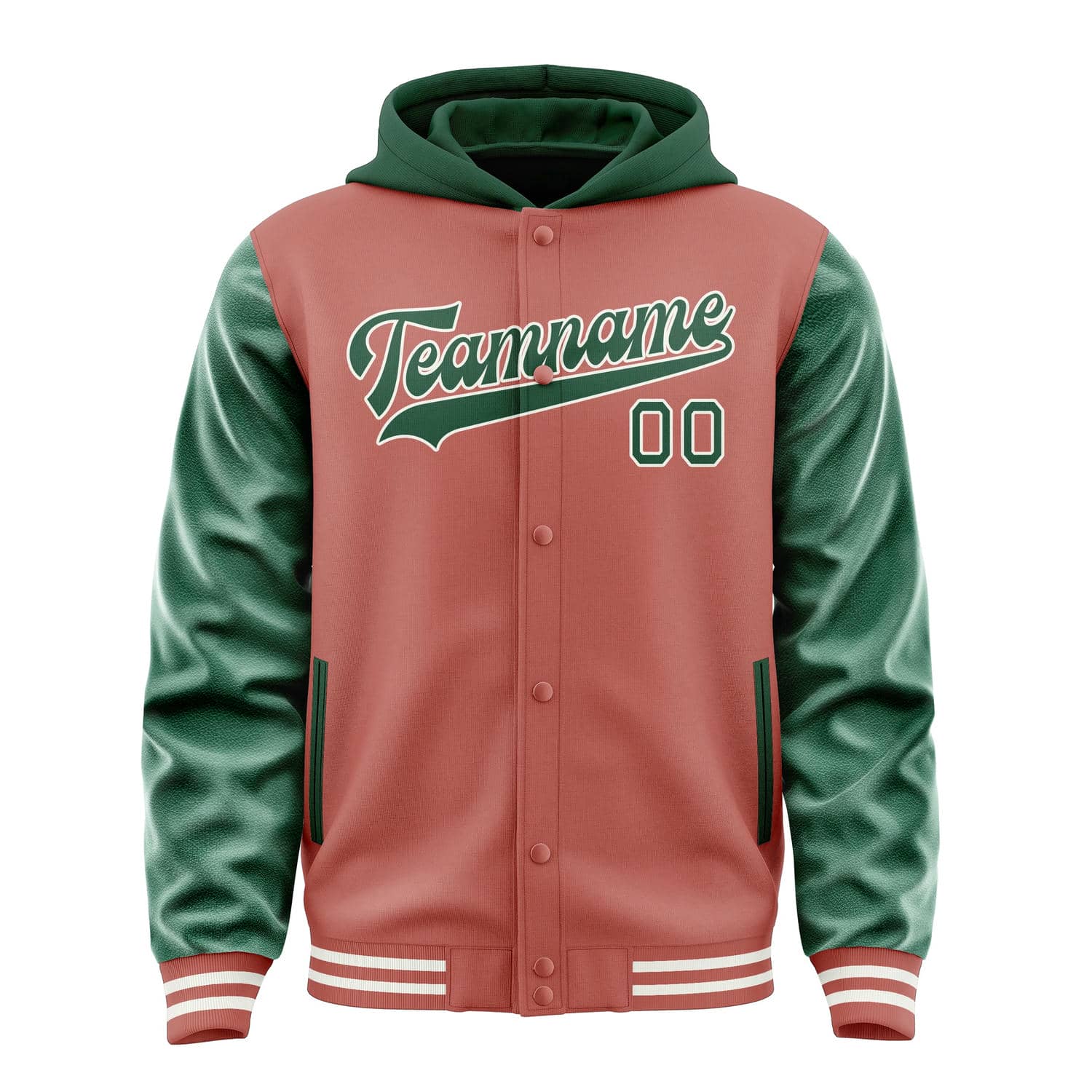 Custom Copper Rose Green Jacket