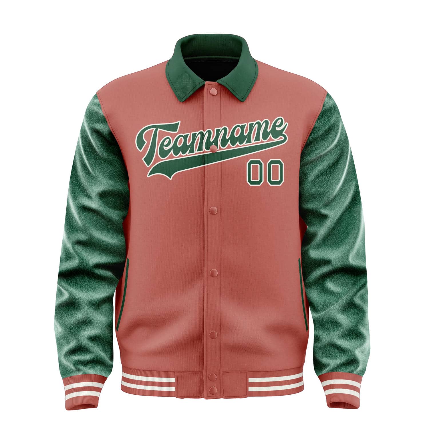 Custom Copper Rose Green Jacket