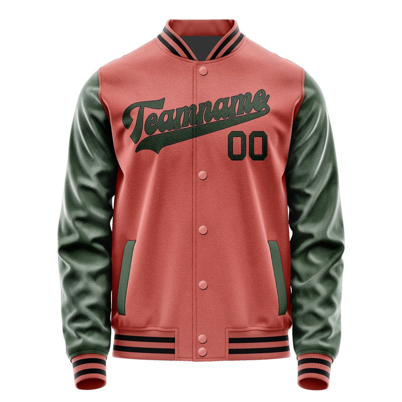 Custom Copper Rose Dark Green Jacket JA2929062917B31706