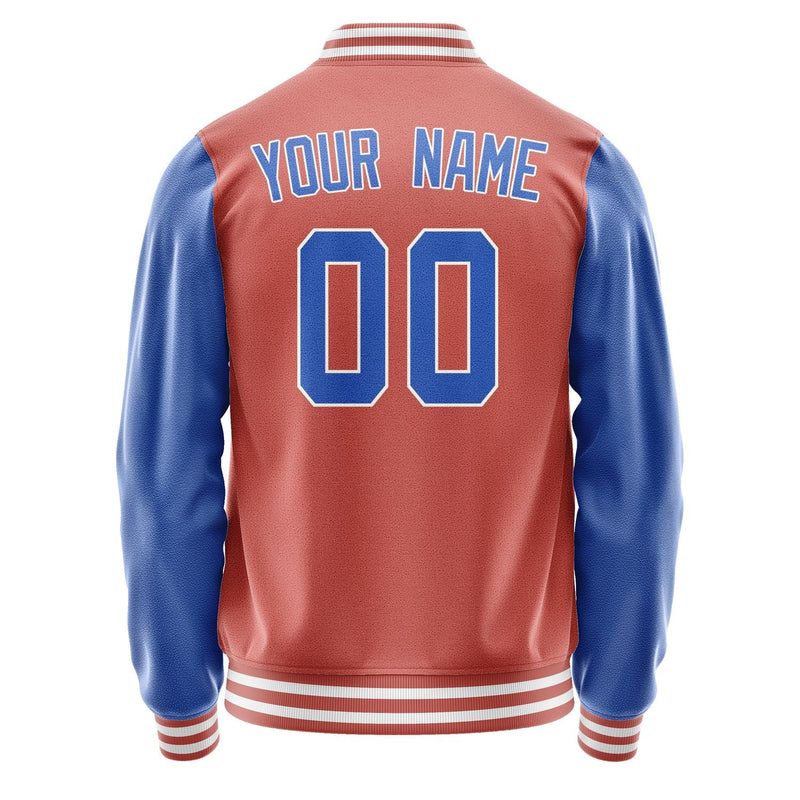 Custom Copper Rose Sky Blue Jacket JA2929092918B31809