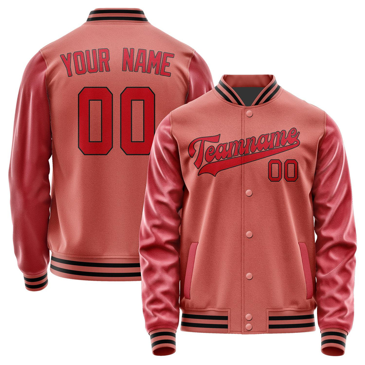 Custom Copper Rose Red Jacket JA2929142917B31714