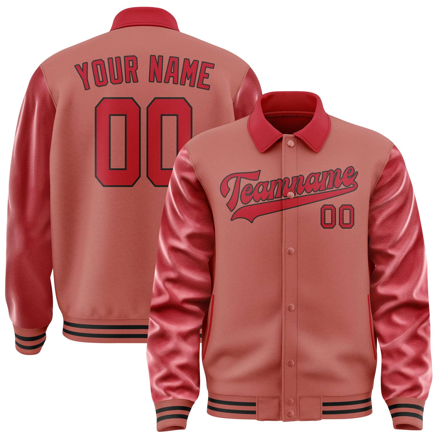 Custom Copper Rose Red Jacket