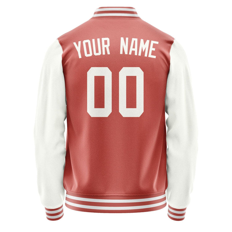 Custom Copper Rose White Jacket JA2929182918B31818